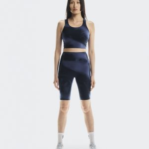 Women's Studio Open Back Crop Acai | Navy