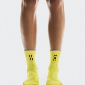 Elite Run Sock Mid Lime