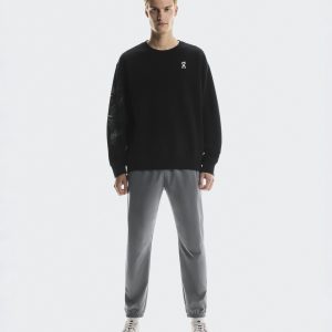 Men's Club Crew Graphic Black | Olive