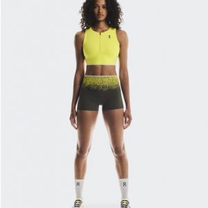 Women's Race Tights Short Lime