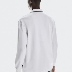 Men's Courtside Long-T Polo White