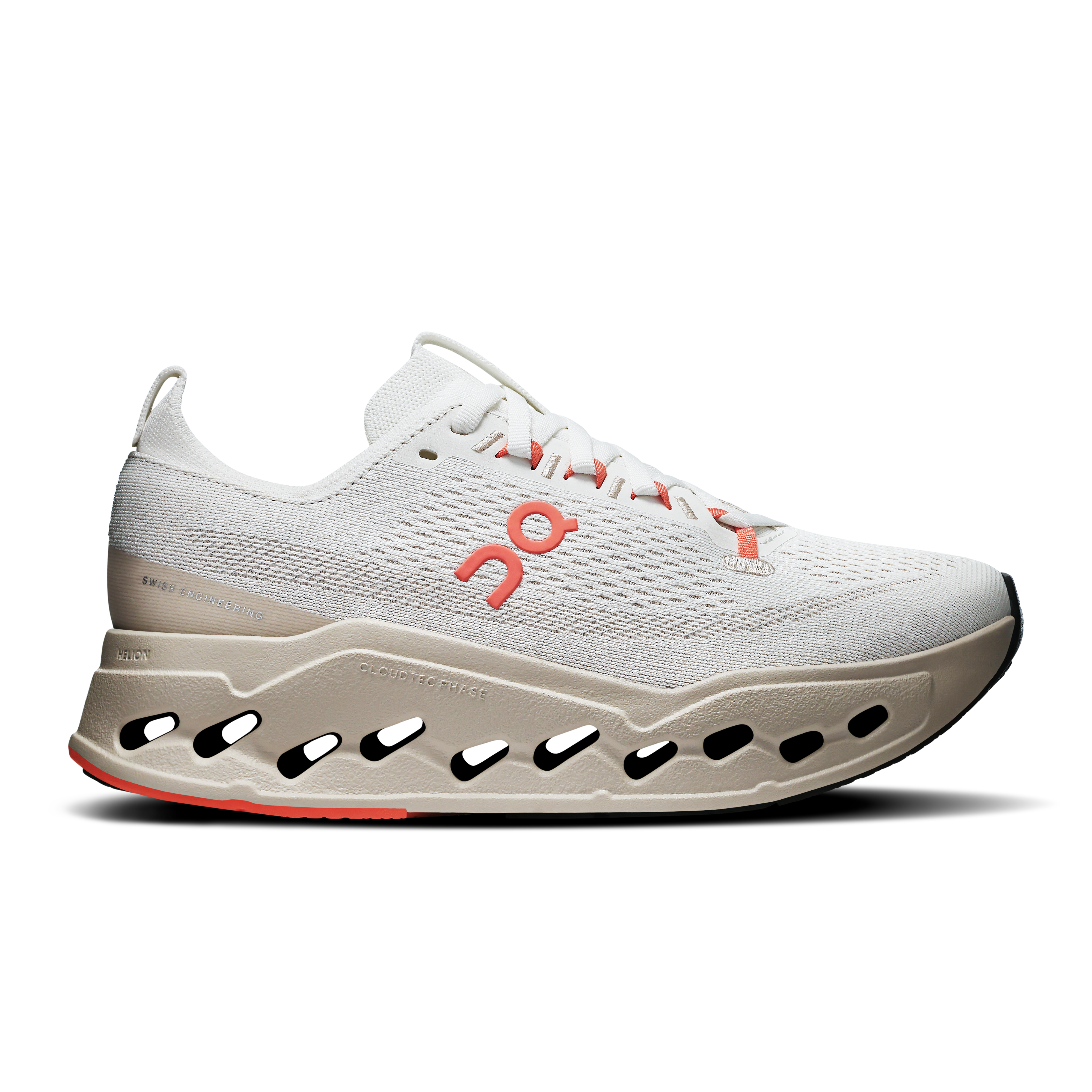 Women's Cloudsurfer Max Wide Ivory | Salmon
