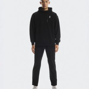 Men's Club Hoodie Graphic Black | Olive