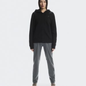 Women's Focus Tech Zip Hoodie Black