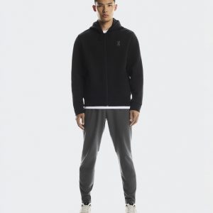 Men's Focus Tech Zip Hoodie Black