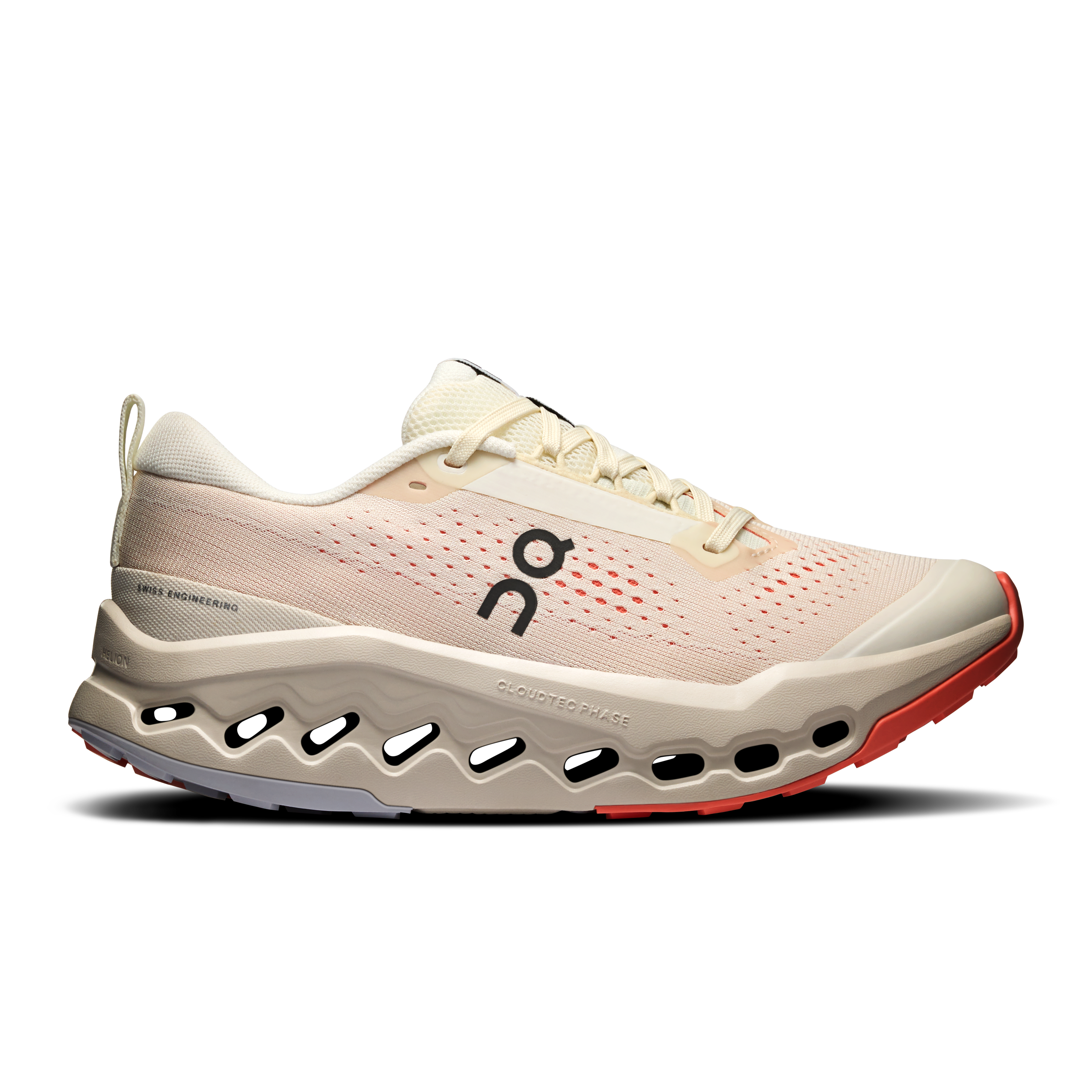 Women's Cloudsurfer Trail 2 Ivory | Salmon