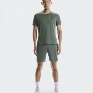 Men's Performance-T Olive | Spirulina