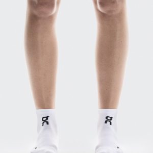 Core Run Sock Mid 2P White