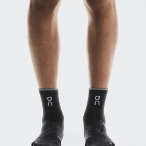 Elite Run Sock Mid Black