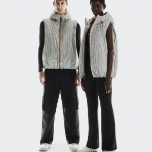 Puffer Vest LOEWE Beige | Blue