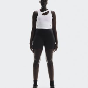 Women's Studio Cut-Out Crop White