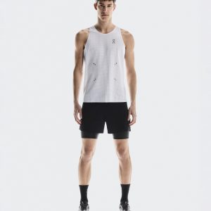 Men's Pace Tank White