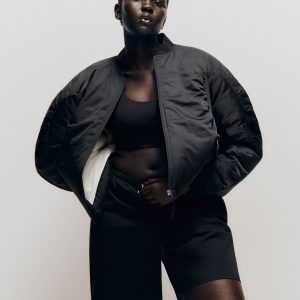 Women's Bomber Jacket Black
